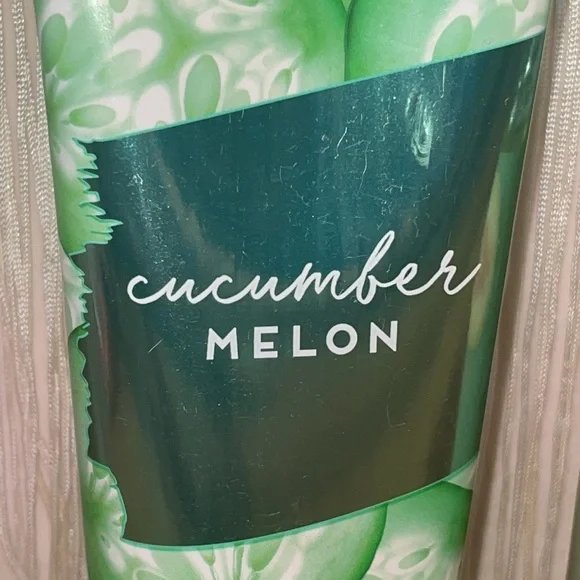 NEW Bath & Body Works Bundle 2 pcsCUCUMBER MELON Body Cream and spray